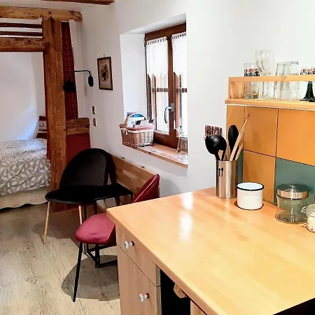 Charmante Maisonnette Alsacienne Avec Terrasse, Climatisation Et Alcove Pres De Colmar - Fr-1-744-8 Pfaffenheim Esterno foto