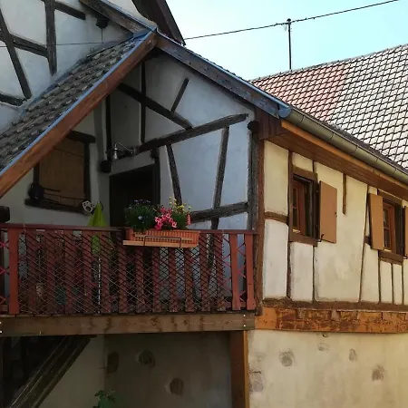 Charmante Maisonnette Alsacienne Avec Terrasse, Climatisation Et Alcove Pres De Colmar - Fr-1-744-8 Pfaffenheim Esterno foto