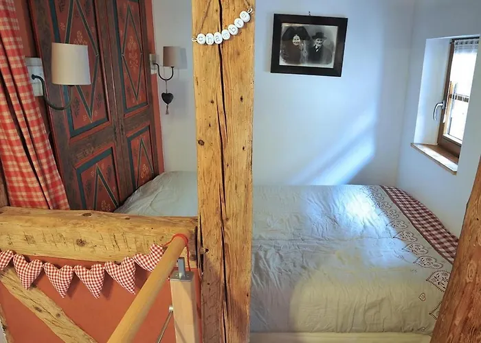 Charmante Maisonnette Alsacienne Avec Terrasse, Climatisation Et Alcove Pres De Colmar - Fr-1-744-8