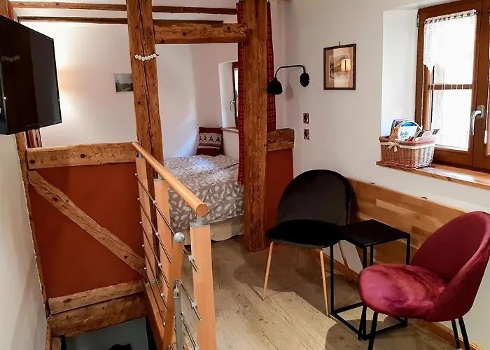 Charmante Maisonnette Alsacienne Avec Terrasse, Climatisation Et Alcove Pres De Colmar - Fr-1-744-8