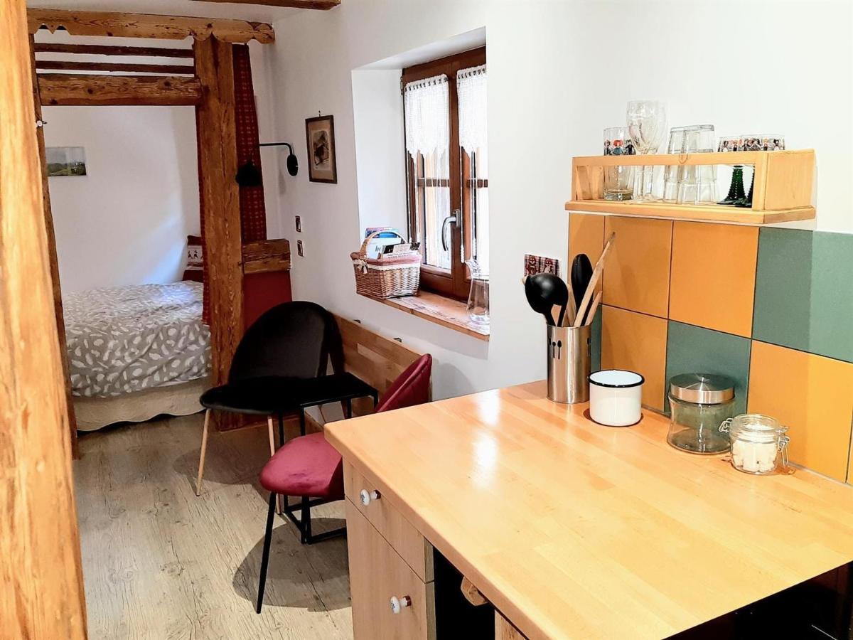 Charmante Maisonnette Alsacienne Avec Terrasse, Climatisation Et Alcove Pres De Colmar - Fr-1-744-8 Holiday home