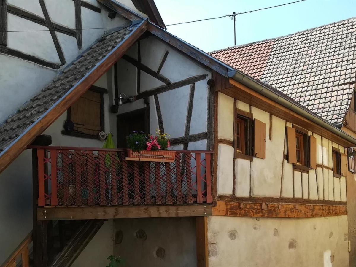 Charmante Maisonnette Alsacienne Avec Terrasse, Climatisation Et Alcove Pres De Colmar - Fr-1-744-8 Pfaffenheim